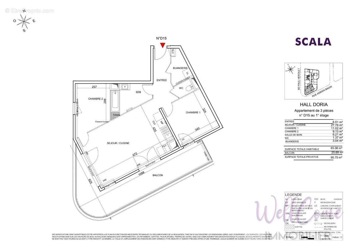 Appartement à COGNIN