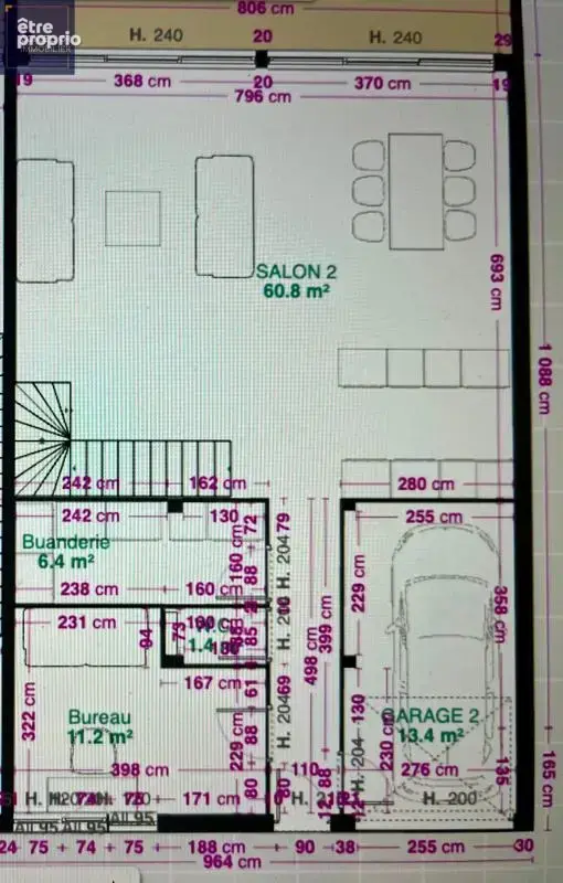 Maison entièrement rénovée de 125 m² – 4 chambres, garage et jardin - photo 13