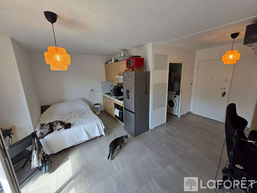 Appartement Carros les plans  studio 27 m2 + Balcon+ stationnement - photo 3