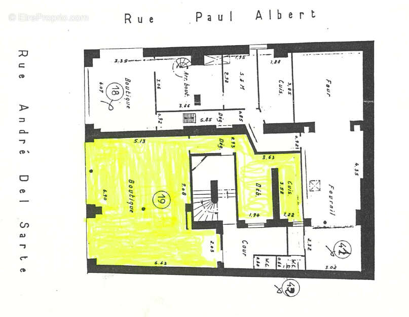 Commerce à PARIS-18E