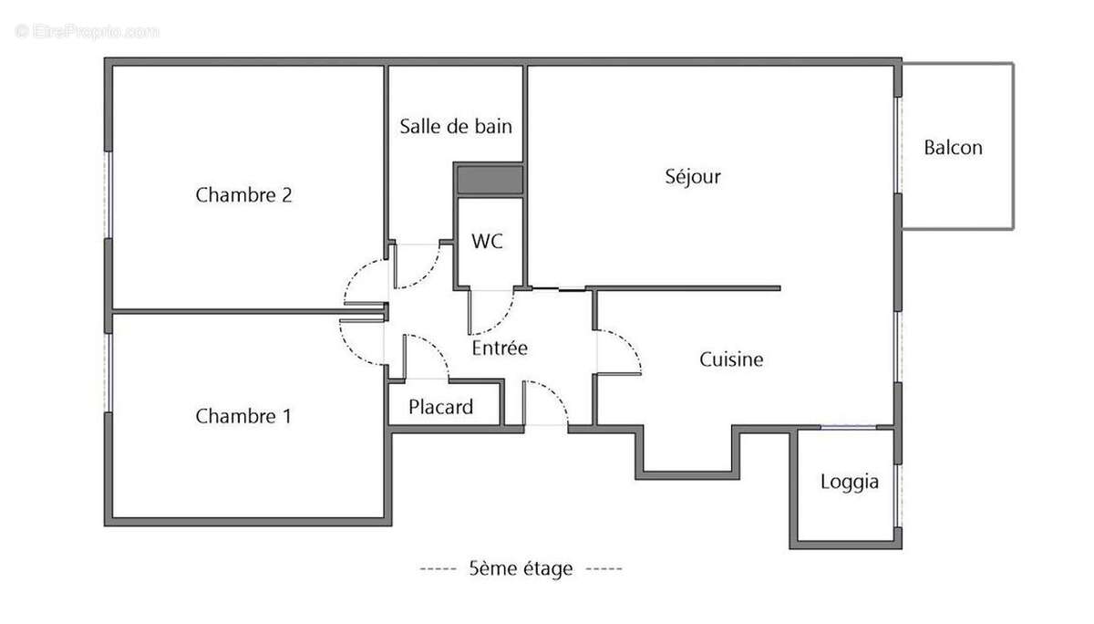 Appartement à MARSEILLE-4E