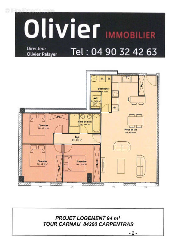 Appartement à CARPENTRAS