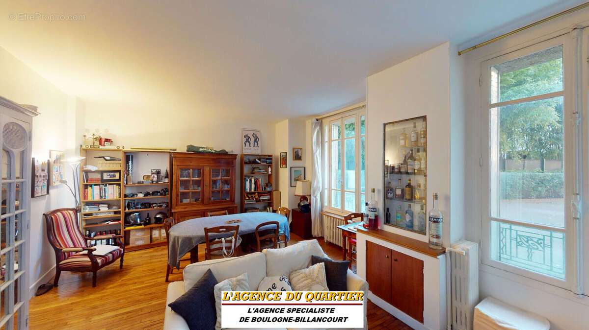 Appartement à BOULOGNE-BILLANCOURT