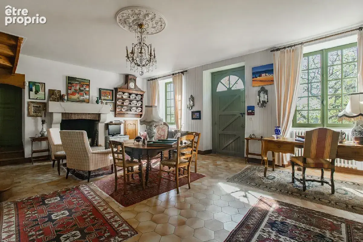 Vertou quartier planty - demeure de charme du xixe siècle - 263 m² - 6 chambres - parc paysager - proche bords de sèvre - photo 3