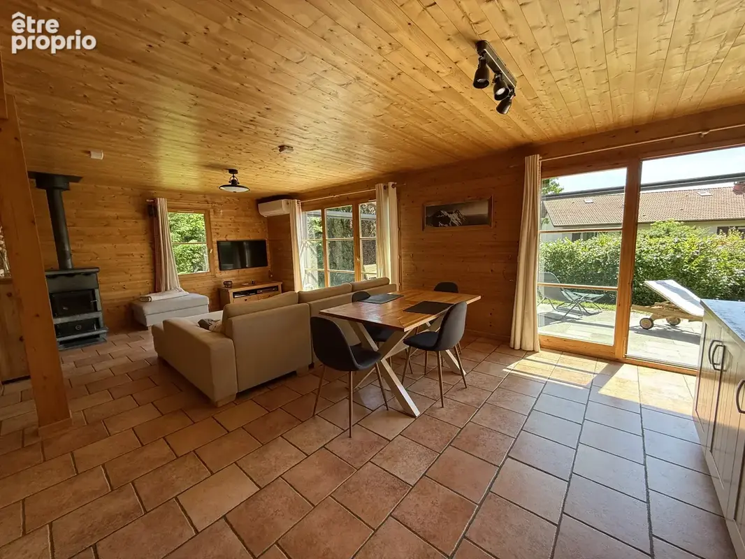 Maison bois 6 pièces à vendre à Grilly   4 chambres   Terrain 1 100 m2   Proche Divonne-les-Bains et Suisse - photo 7