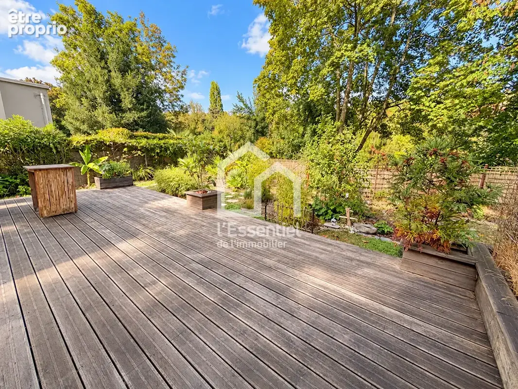 Maison -île Vaux sur Seine - 124 m² au sol - 4 chambres - 612 m² terrain - ponton privatif - photo 8