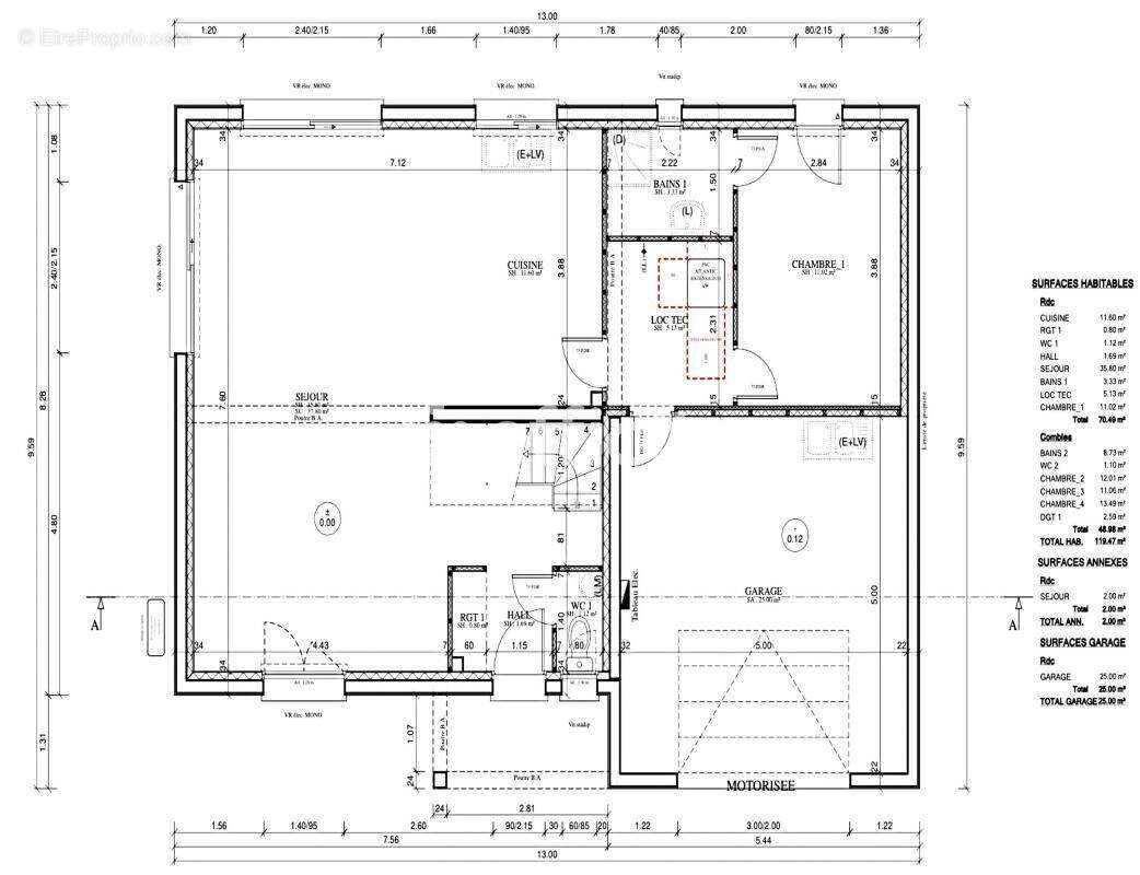 Maison à TORIGNI-SUR-VIRE