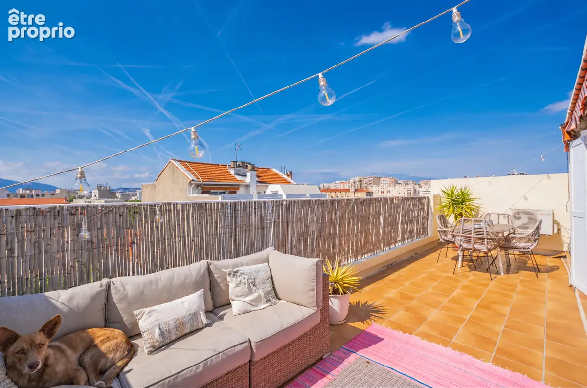 T3 dernier étage avec terrasse et parking - photo 5