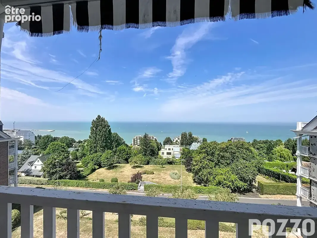Appartement Trouville 2 pièces 51m2  TERRASSE VUE MER - photo 2