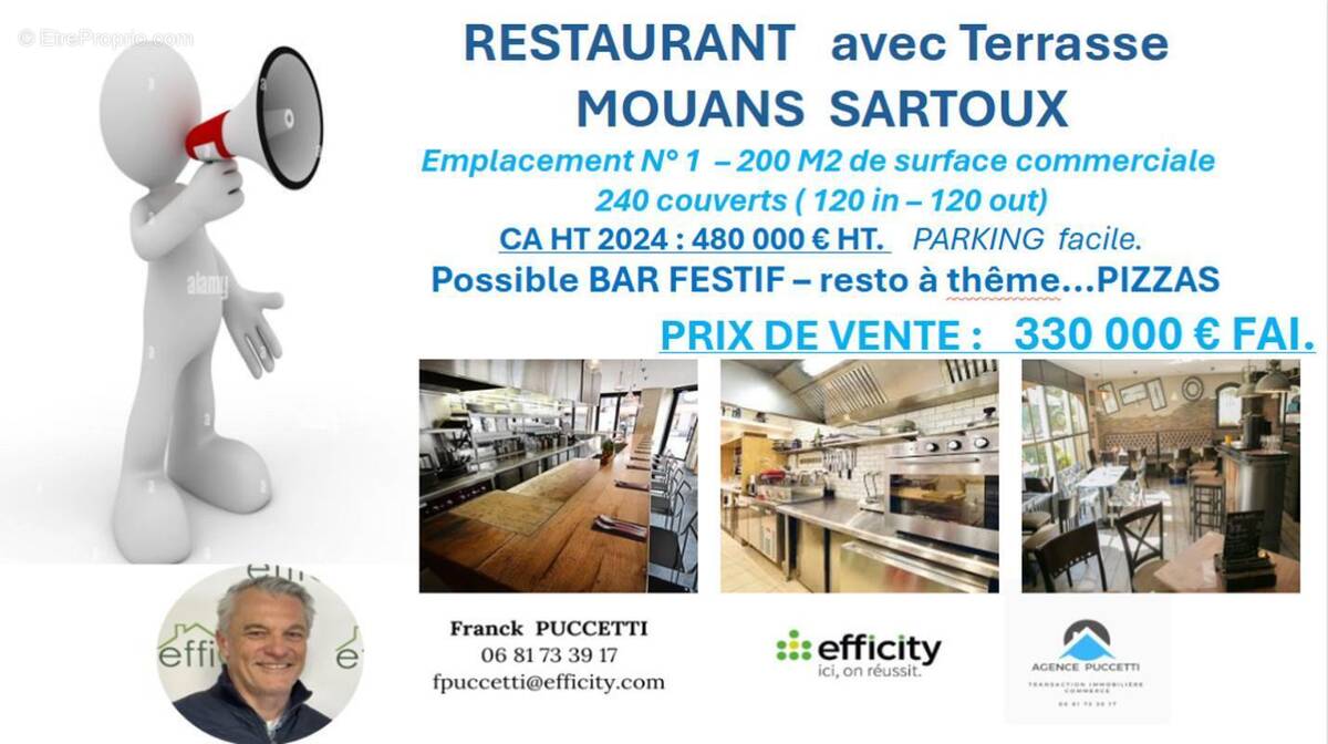Commerce à MOUANS-SARTOUX