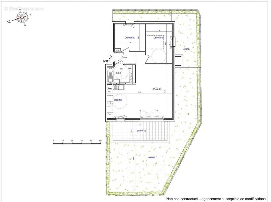 Photo 5 - Appartement à LA ROQUETTE-SUR-SIAGNE