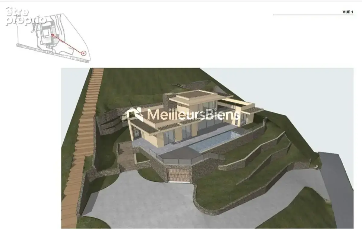 Vue mer - L'Escalet - Ramatuelle - Propriété vendue avec permis de construire accordé - photo 2