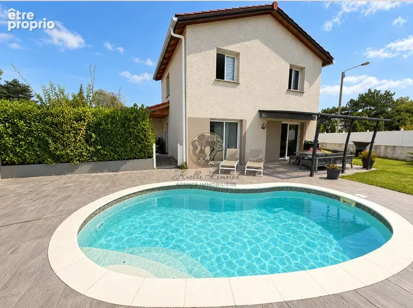 Maison récente de 2019 avec piscine   90 m2   3 chambres   Terrain de 500 m2   Grézieu-la-Varenne - photo 24