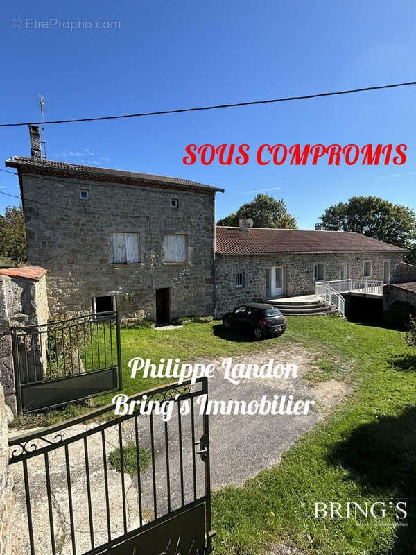 Maison à SAINT-VICTOR-MALESCOURS