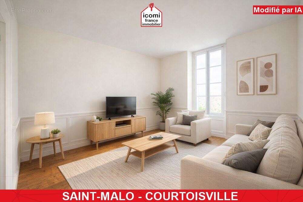 Ille-et-vilaine - saint-malo (35400) - a vendre - maison - t7 - 5 chambres - idealement situe - maison de caractere - beau poten - photo 2