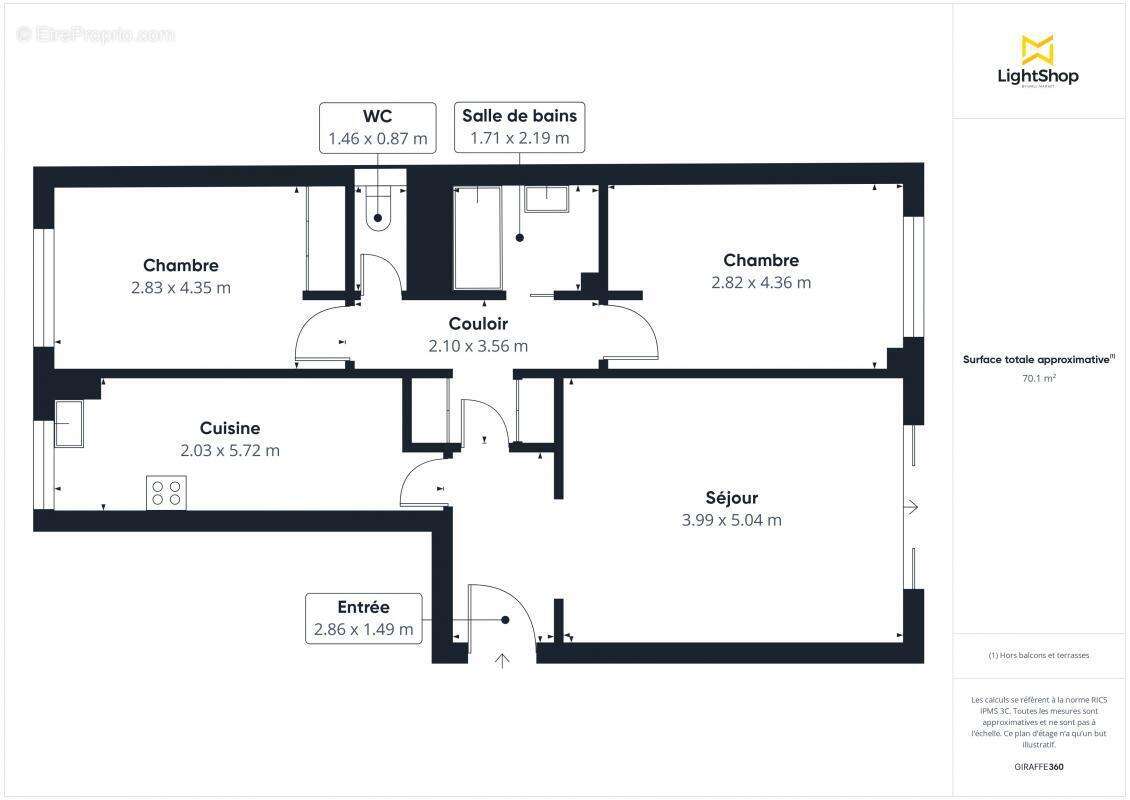 Appartement à PARIS-11E
