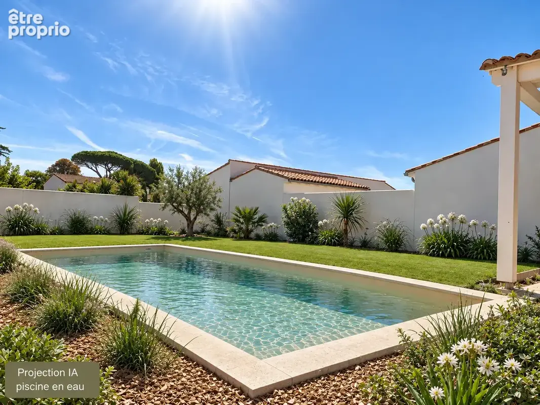 Maison neuve - 4 chambres - piscine et stationnement - photo 9