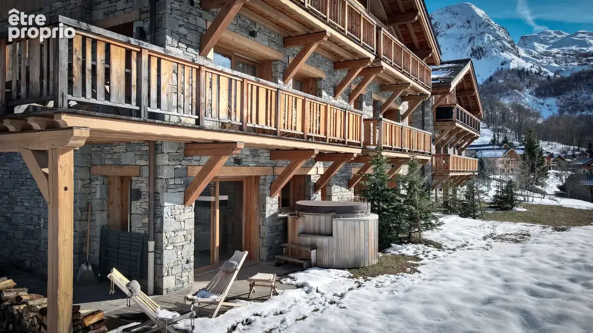 Appartement type T6  haut de gamme à vendre 200 m2 Saint-Martin-de-Belleville Domaine des 3 Vallées - photo 11