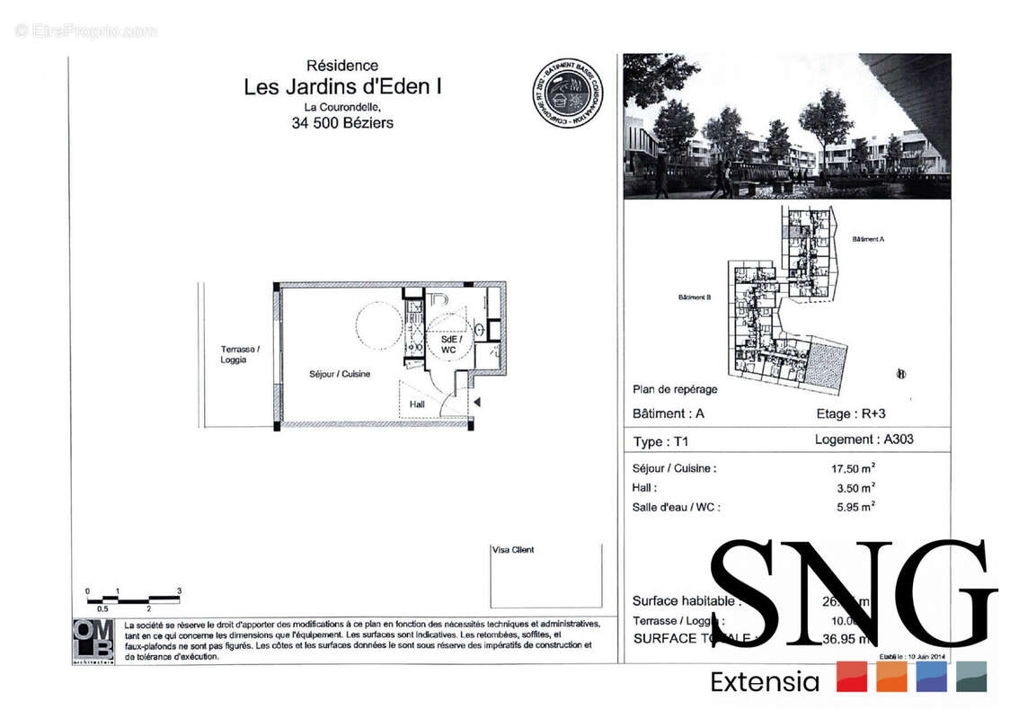 Appartement à BEZIERS