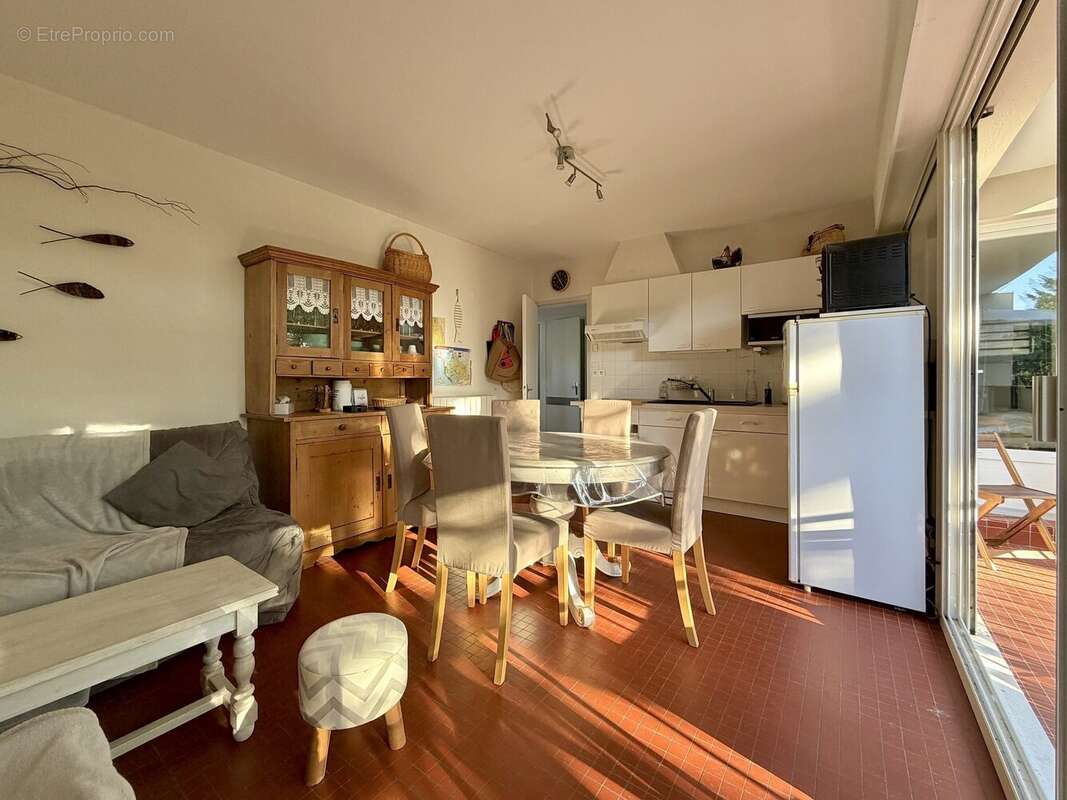 Pièce de vie - Appartement à SAINT-JEAN-DE-MONTS