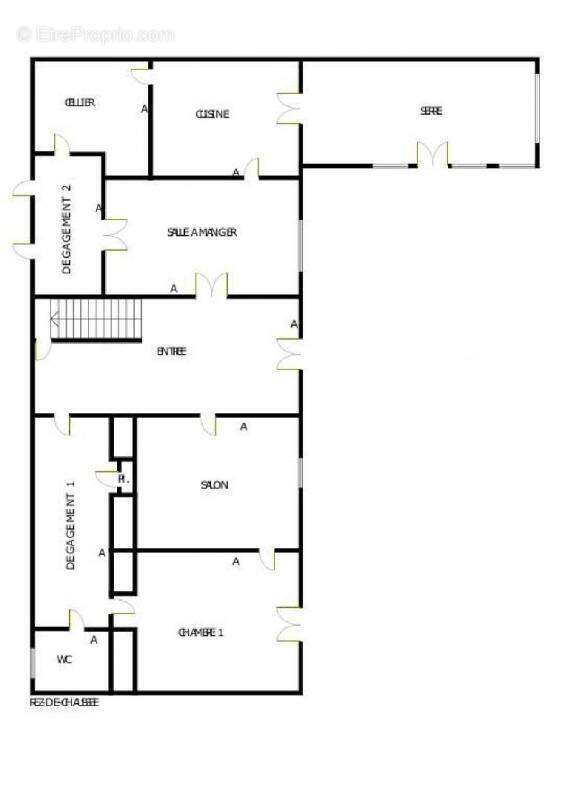 Maison à RAZAC-SUR-L&#039;ISLE