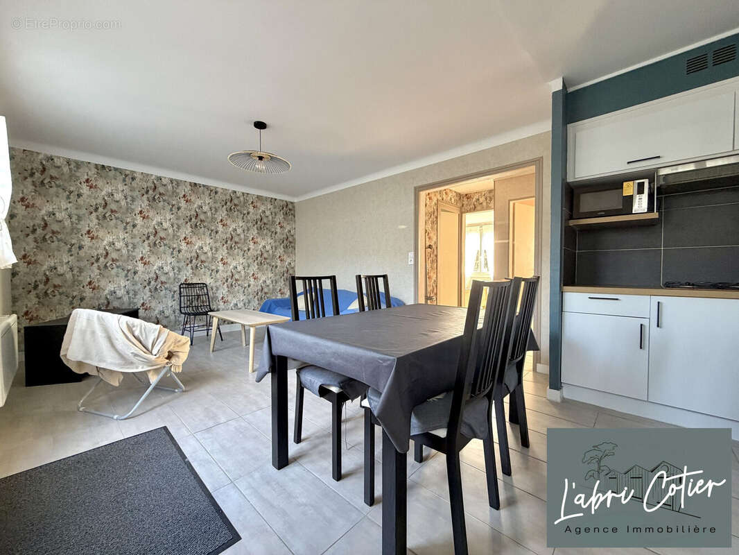 Pièce de vie - Appartement à SAINT-JEAN-DE-MONTS