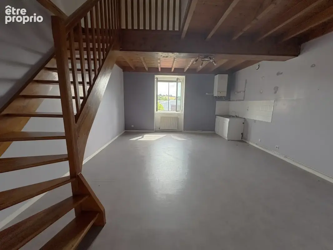 T3 de 59m2 en duplex - photo 3