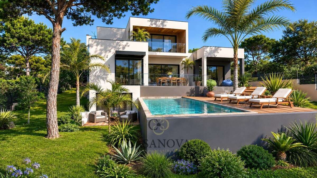 Villa contemporaine 357 m² avec piscine et vues dégagées Saint-Clément-de-Rivière - photo 2