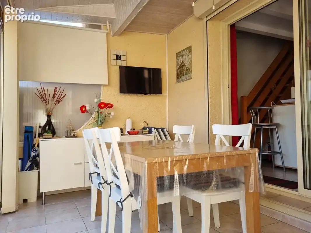 À vendre   gruissan - plage des ayguades - pavillon une chambre en rdc - mezzanine - photo 4