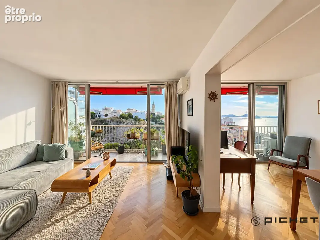 Appartement traversant avec balcon - Vallon des Auffes - photo 10