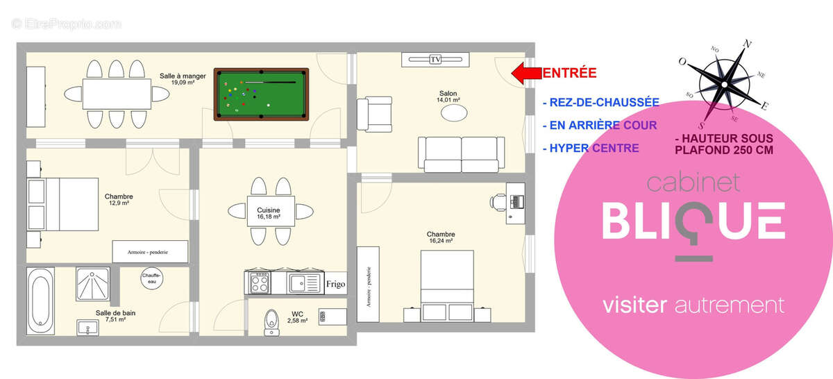 Appartement à NANCY