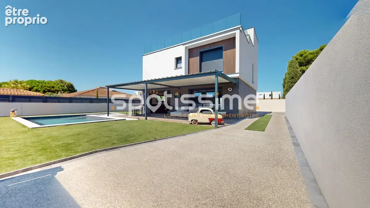 AGDE- Exceptionnelle villa d'architecte de 2023 au pied du Mont St Loup - photo 19