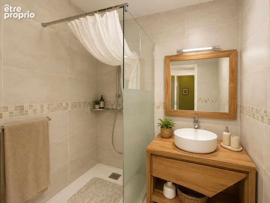 AppartementT2 de 49 m² avec grand garage de 33 m² Saint-Pierre centre - photo 4