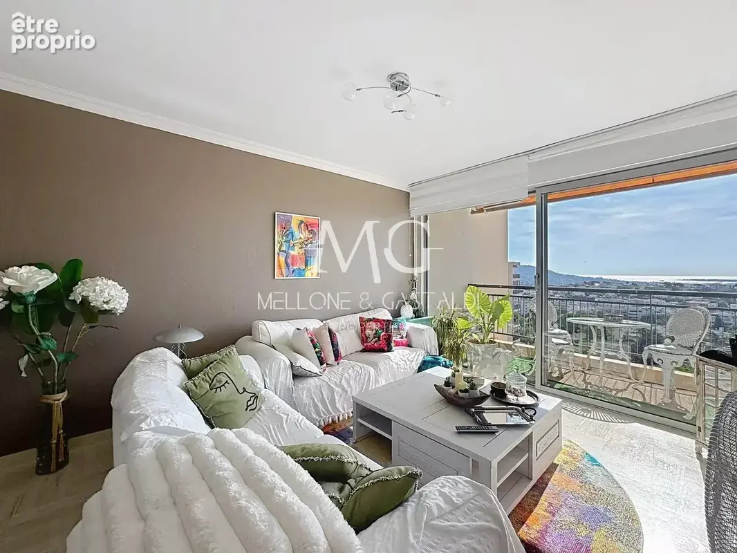 EXCLUSIVITÉ – Le Cannet Rocheville – Grand 2 pièces de 57 m² – Terrasse – Vue panoramique mer - photo 6