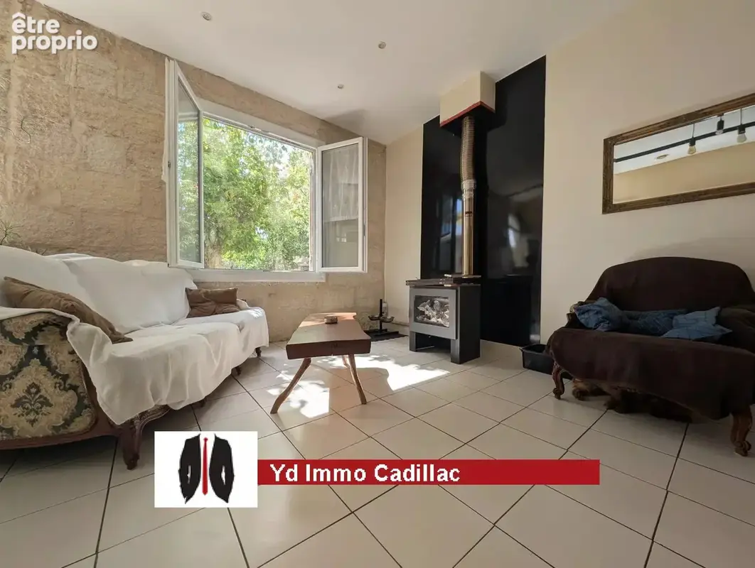 Cadillac, plain-pied, pierre, jardin, proche centre ville - photo 3