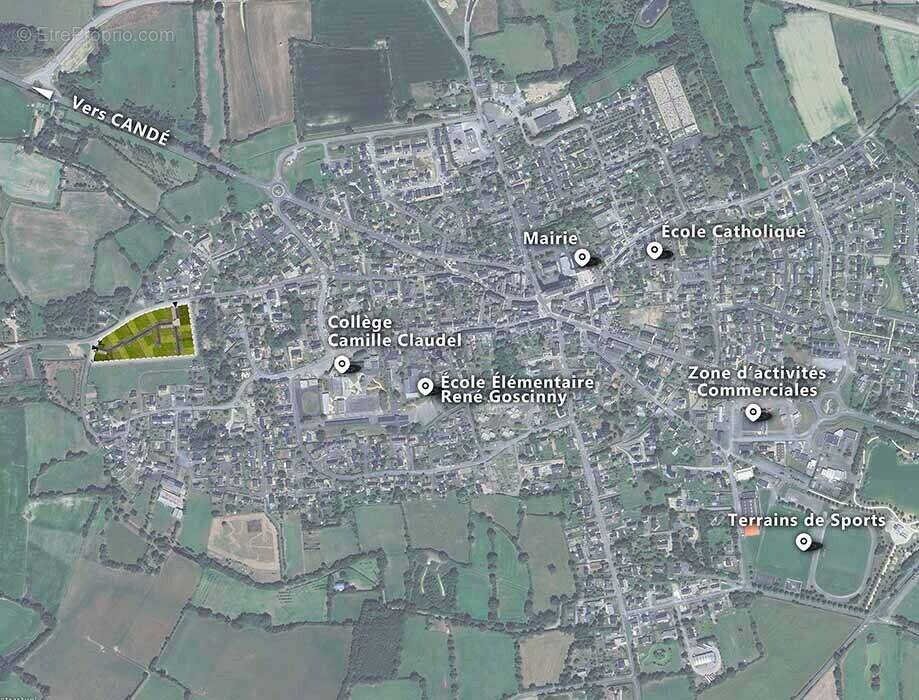 Terrain à LUE-EN-BAUGEOIS