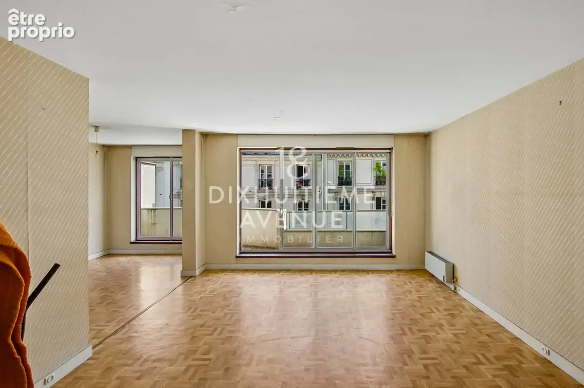 Rue Doudeauville - 4 pièces 85m² - balcon 8m² - double box - photo 2