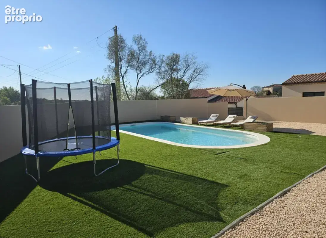 BOISSET et GAUJAC Confortable Villa de 101 M2, 3 Chambres tout confort avec piscine sur 620 M2 de terrain - photo 3