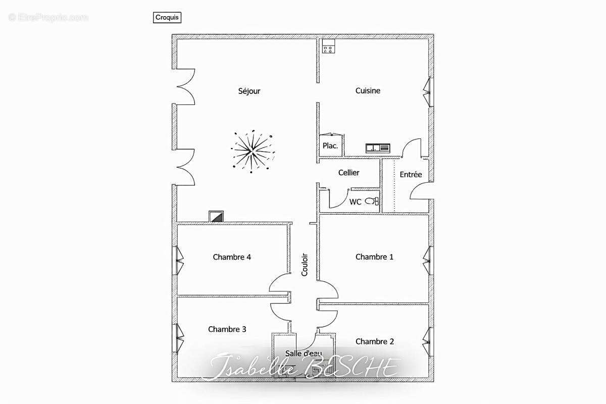 Baron- Maison familiale 4 chambres- Plain pied- Grand terrain arboré - photo 13