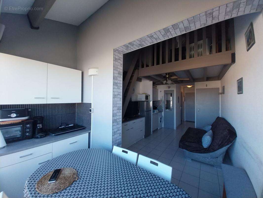Marseillan plage -  À Vendre – Grand Studio cabine et Mezzanine - photo 8