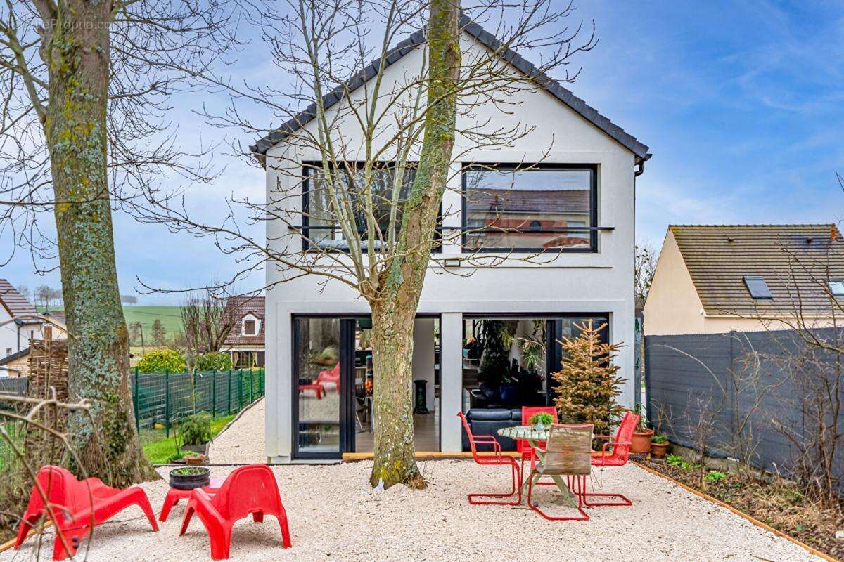 Maison  D'architecte   à Villiers Saint Frederic 7 pièce(s) 187 m2 - photo 3