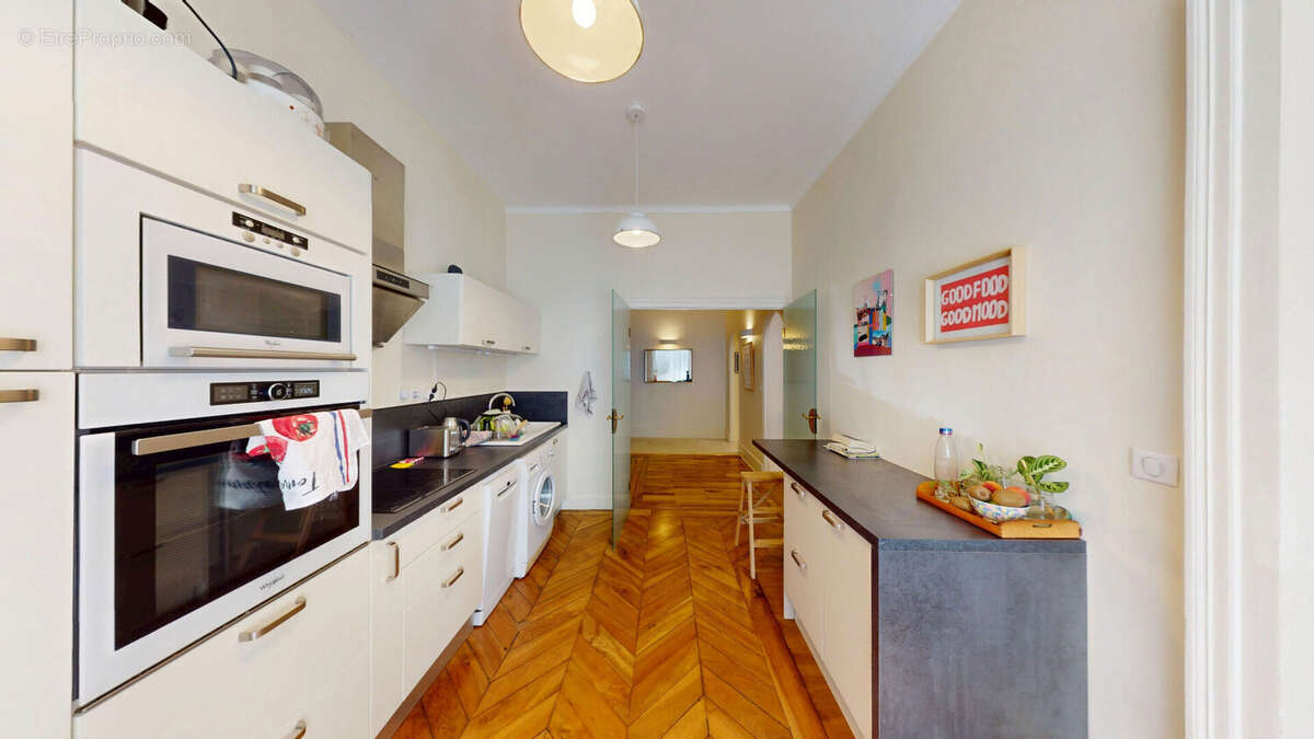 Appartement 110m2 haussmannien d'exception - grenoble hyper centre - photo 4