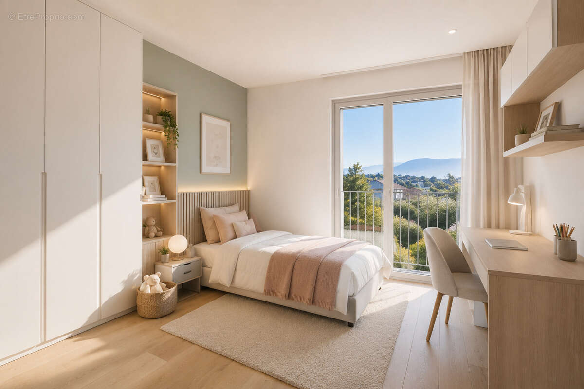 Appartement T4 avec jardin et terrasses au rez-de-chaussée à Ornex - photo 5