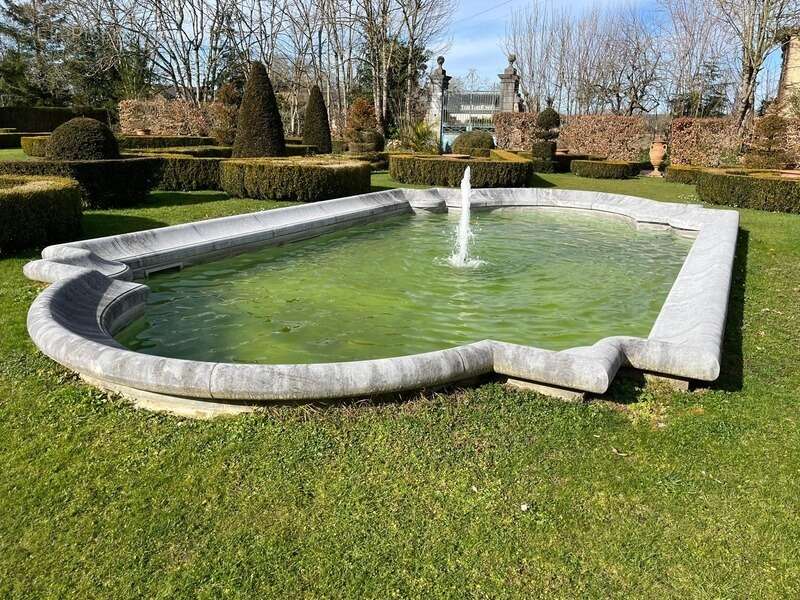 ELEGANT CHATEAU XVIIIs, sans travaux, sur 1 hectare clos de murs, jardin paysagé, chapelle, orangerie, dépendances, pour famille - photo 61