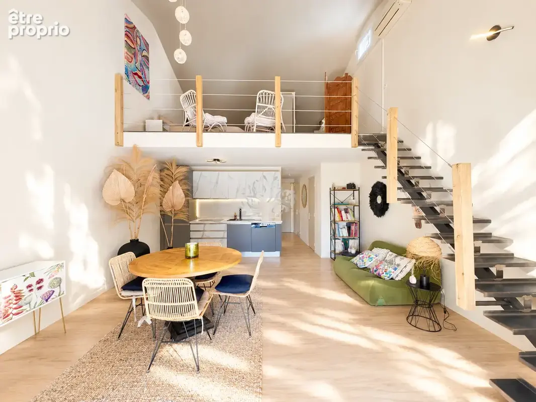 Esprit loft pour ce Grand T3 de 80 m2 au 1er et dernier étage - photo 7