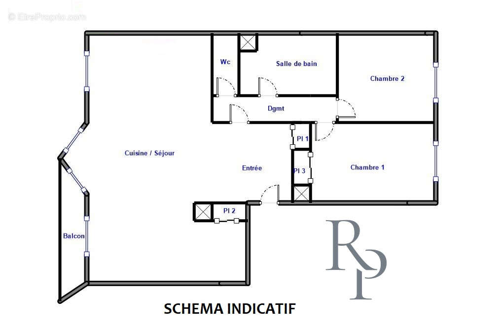 Appartement à FRANCHEVILLE