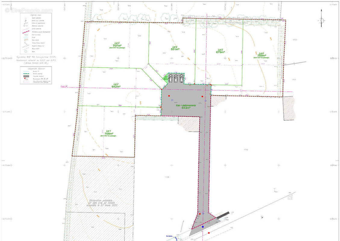 Terrain à BEAULIEU-SOUS-LA-ROCHE