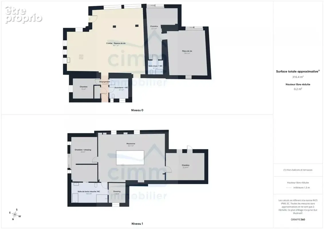 Maison de 314 m2 avec piscine et terrain de 1633 m2 - ST JUST - photo 19