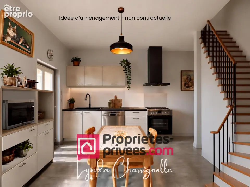Maison de ville à Roanne  -  Jardin -  Garage - photo 6