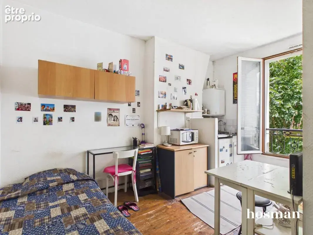 Studio 1 pièce 11 m² - Rue Saint-Maur, Paris - photo 3